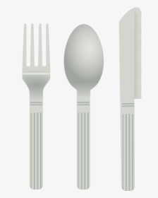 Knife Svg Fork Spoon - Spoon Clip Art, HD Png Download, Transparent PNG