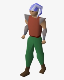 Sleeping Cap Equipped - Osrs Bowl Wig, HD Png Download, Transparent PNG