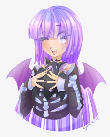 Goth Drawing Anime Character - Goth Anime Characters Transparent, HD Png Download, Transparent PNG
