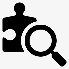 Transparent White Magnifying Glass Icon Png - Identification Icon, Png Download, Transparent PNG
