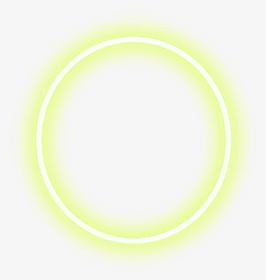 #yellow #neon #circle #yellowneoncircle #neoncircle - Circle, HD Png Download, Transparent PNG