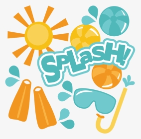 Water Splash Svg Clipart - Clip Art Splash Pad, HD Png Download, Transparent PNG