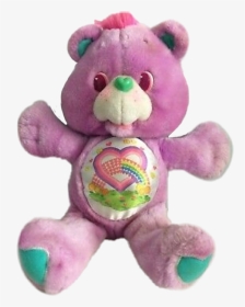 #carebear #bear #toy #vintagetoy #vintage #pastel #aesthetic - Teddy Bear, HD Png Download, Transparent PNG