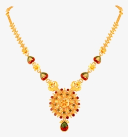 Gold Necklace - Rani Haar Ke Design, HD Png Download, Transparent PNG