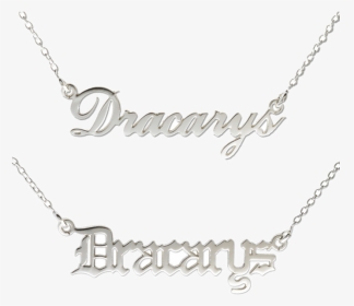 Dracarys Game Of Thrones Name Necklace - Necklace, HD Png Download, Transparent PNG