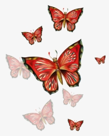 #freetoedit #red #butterflies - Днем Рождения Дочери От Мамы, HD Png Download, Transparent PNG