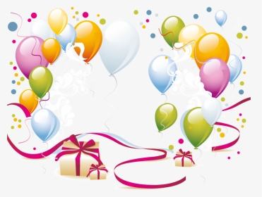 Birthday Backgrounds For Powerpoint - Happy Birthday Slide Template, HD Png Download, Transparent PNG