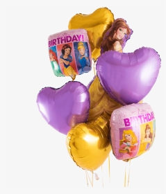 Belle Happy Birthday Balloon Bouquet - Balloon, HD Png Download, Transparent PNG