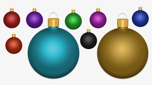 Multi Colored Images Gallery - Christmas Tree Ornament Png, Transparent Png, Transparent PNG