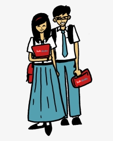 Finet Blog Faktor Penyebab Dan Tips Menghadapi Kenakalan - Kartun Sedang Berangkat Sekolah, HD Png Download, Transparent PNG