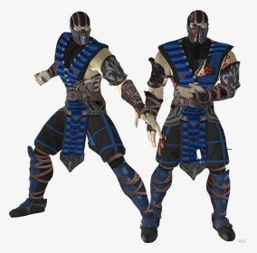 Mortal Kombat Legacy Sub Zero Costume - Mortal Kombat X Sub Zero Model, HD Png Download, Transparent PNG