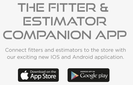 Fitter Flooring Software App - Available On The App Store, HD Png Download, Transparent PNG
