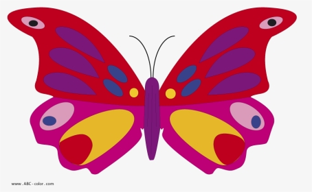 Butterfly Raster Picturet - Butterfly Bitmap, HD Png Download, Transparent PNG