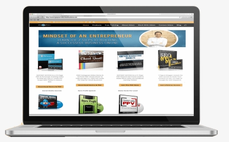 Website Design For Adam Gunderson Online In Owerri - Online Advertising, HD Png Download, Transparent PNG