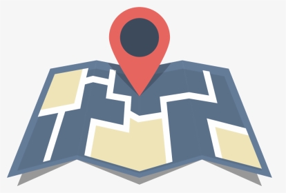 Location On A Map - Illustration, HD Png Download, Transparent PNG