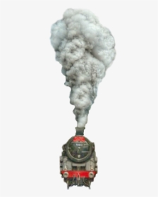 #sctrain #red #transportation #steam #smoke - Locomotive, HD Png Download, Transparent PNG
