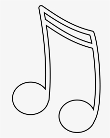 White Music Note Clipart, HD Png Download, Transparent PNG