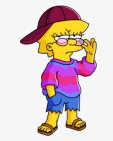 Redbubble Stickers Lisa Simpson, HD Png Download, Transparent PNG