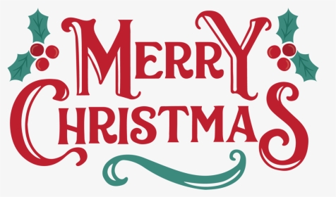 Merry Christmas Svg File - Calligraphy, HD Png Download, Transparent PNG