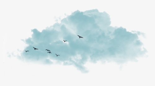 #ftestickers #cloud#birds - Облако Для Фотошопа Png, Transparent Png, Transparent PNG