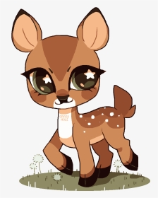 Lps Transparent Cute Kawaii - Cute Kawaii Deer Drawings, HD Png Download, Transparent PNG