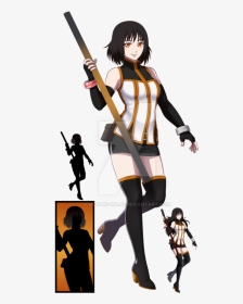 Female Rwby Oc Outfits, HD Png Download, Transparent PNG