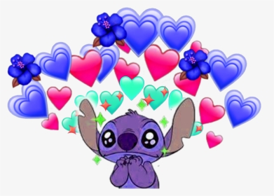 #stickers #stich❤ #stitchlove #heart #heartcrown #hearts - Portable Network Graphics, HD Png Download, Transparent PNG