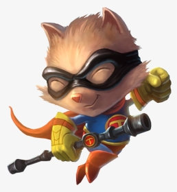 Vector Black And White Library Image Png Deck Heroes - Super Teemo Png, Transparent Png, Transparent PNG