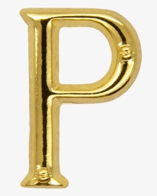 Letter P Pin Gold, HD Png Download, Transparent PNG