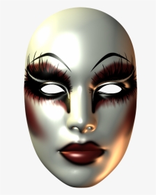 Picture Freeuse Mask Transparent Female - Girl Face Mask Png, Png Download, Transparent PNG