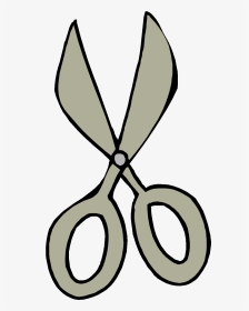 School Scissors Clipart Clip Black And White Library - Scissors Clip Art, HD Png Download, Transparent PNG