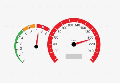 Car Control Panel Icon - Transparent Background Car Speed Meter Png, Png Download, Transparent PNG