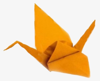 #origami #paper #papercrane #yellow #yellowaesthetic - Aesthetic Vintage Png Yellow, Transparent Png, Transparent PNG
