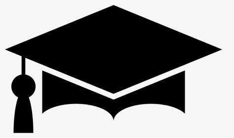 Graduation School Hat - Transparent Graduation Cap Logo, HD Png Download, Transparent PNG