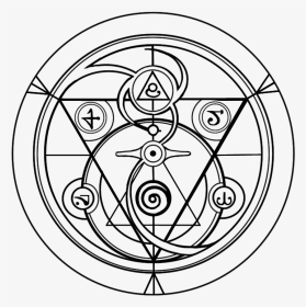 2003 Circle By Renasci-anima Witchcraft, Magick, Wicca, - Black Magic Immortal Symbol, HD Png Download, Transparent PNG