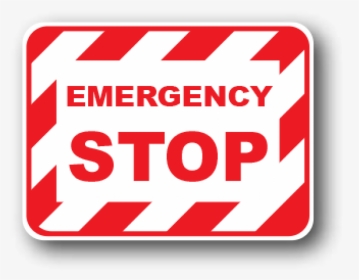 Durastripe Emergency Stop Rectangular Adhesive Floor - Emergency Dial 911, HD Png Download, Transparent PNG