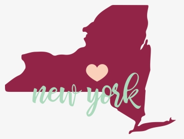 New York State Svg Cut File - Logo New York State Silhouette, HD Png Download, Transparent PNG