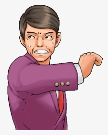 Ace Attorney Breakdown Gifs, HD Png Download, Transparent PNG