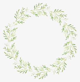 Png Transparent Stock Transparent Wreath Vine - Transparent Background Leaf Wreath Png, Png Download, Transparent PNG