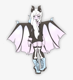 Pastel Demon Anime Girl, HD Png Download, Transparent PNG