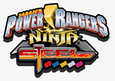 Power Rangers Ninja Steel Logo V3 By Joeshiba On Deviantart - Power Ranger Ninja Steel Clip Art, HD Png Download, Transparent PNG