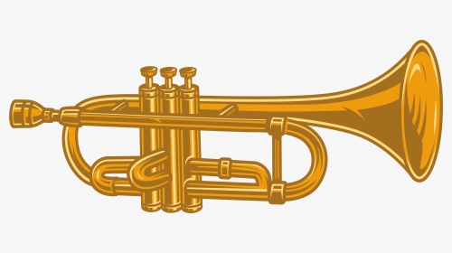 Trumpet Png Clipart Gallery Yopriceville High Quality - Trumpet Clipart Png, Transparent Png, Transparent PNG