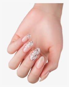 #floral #acrylic #acrylicnails #nails       #cute #aesthetic - Niche Aesthetic Png Nails, Transparent Png, Transparent PNG