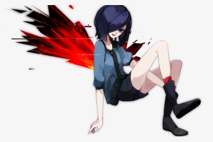 Vector Black And White Download Touka Drawing Tokyo - Tokyo Ghoul Touka Png, Transparent Png, Transparent PNG