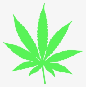 Marijuana Leaf Clipart - Transparent Background Pot Leaf Png, Png Download, Transparent PNG
