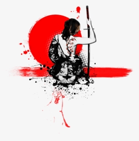 Trash Polka - Female Samurai, HD Png Download, Transparent PNG