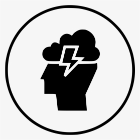 Man Person Idea Innovation Invention Cloud Lightning - Scalable Vector Graphics, HD Png Download, Transparent PNG
