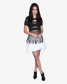 Selena Gomez White Dress Png Image - Models In White Dress Png, Transparent Png, Transparent PNG