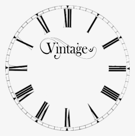 Vintage Clock Face Png, Transparent Png, Transparent PNG