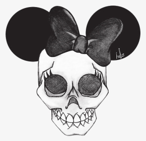 Caveira Mickey E Minnie Tatto, HD Png Download, Transparent PNG